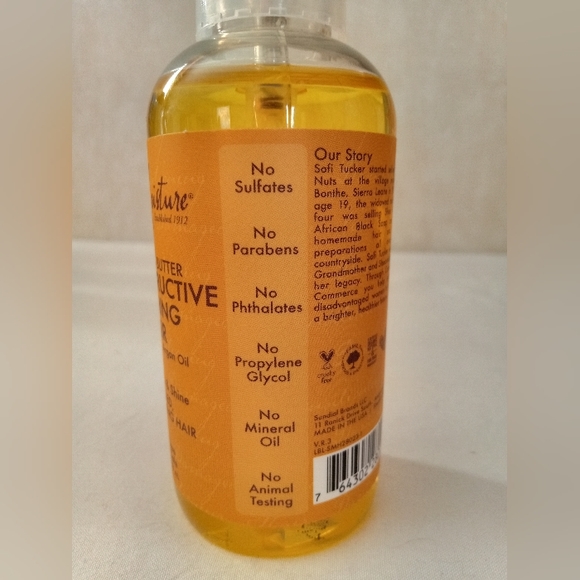 Shea Moisture Raw Shea Reconstructive Elixir 4 Ounce (118ml) - Picture 2 of 6